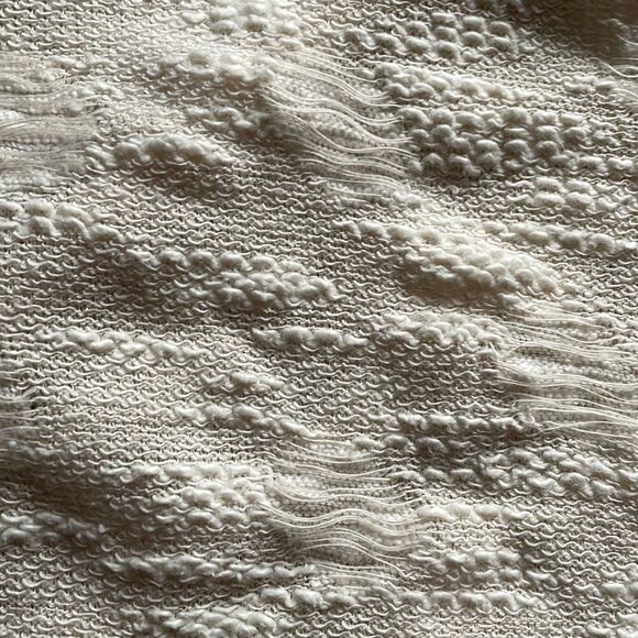 Umgee Cream Textured Shirt Sleeve Tee - Picture 3 of 8